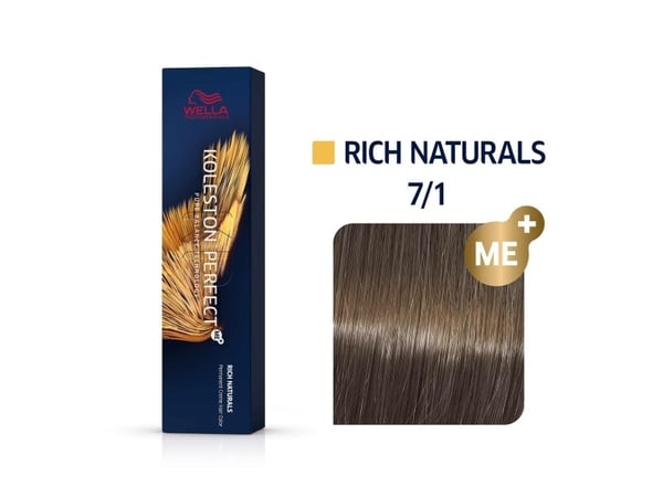 Wella Permanent Coloring Koleston Me+ Wella N 7/1 (60 ml) (60 ml)