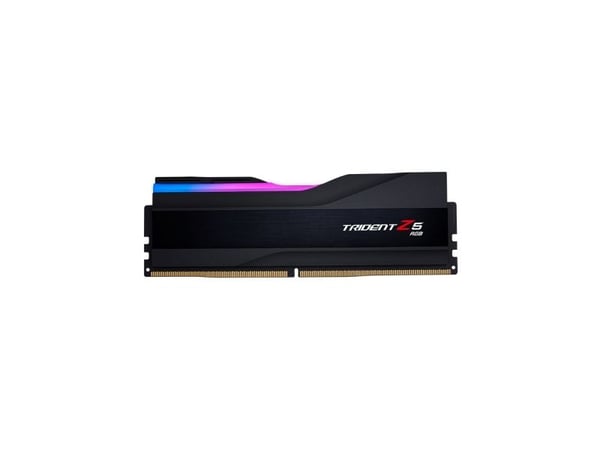 G.Skill Trident Z5 RGB - DDR5 - sett - 32 GB: 2 x 16 GB - DIMM 288-pin - 6000 MHz / PC5-48000 - CL30 - 1.35 V - ikke-bufret - ikke-ECC - matt svart