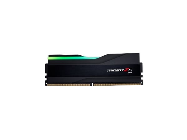 G.Skill Trident Z5 RGB - DDR5 - sett - 32 GB: 2 x 16 GB - DIMM 288-pin - 6000 MHz / PC5-48000 - CL30 - 1.35 V - ikke-bufret - ikke-ECC - matt svart