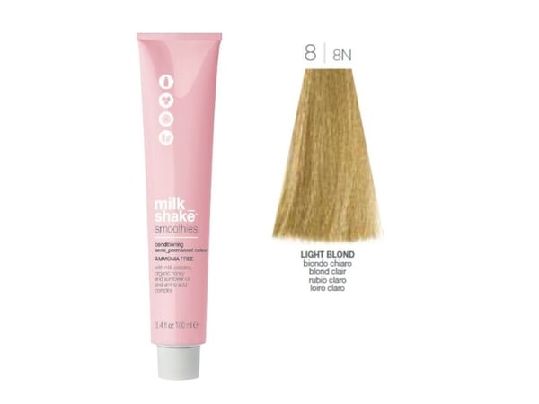 Milk Shake Smoothies Ammonia-Free semi-permanent hårfarge 88N Light Blond 100 ml for kvinner