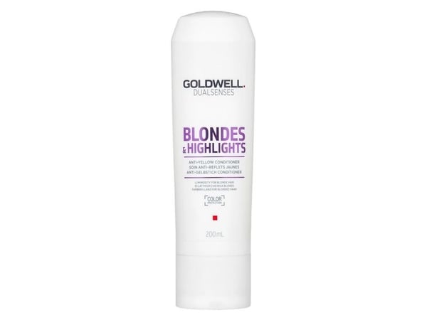 Goldwell Dualsenses Blondes & Highlights nøytraliserende balsam for blondt og fremhevet hår 200 ml