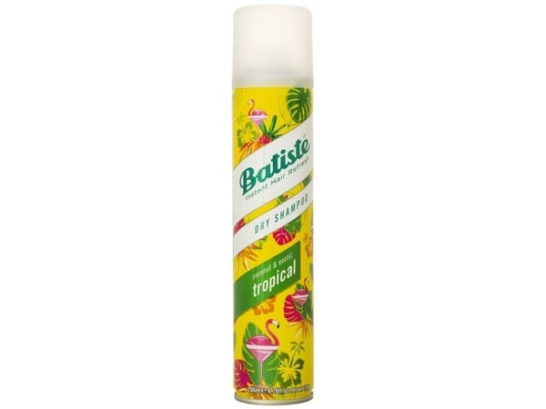 Batiste Tropical Dry Shampoo 200 ml med kokos eksotisk duft