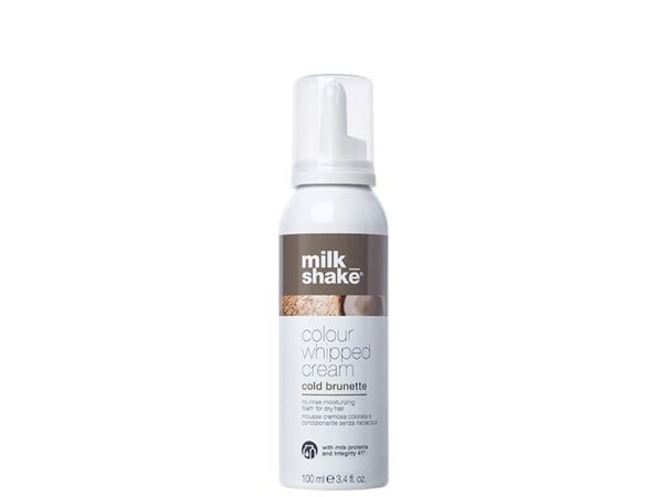 Milk Shake, Colour Whipped Cream, Organic Fruit Extracts, Hair Colour Leave-In Mousse,  Cold Brunette, 100 ml