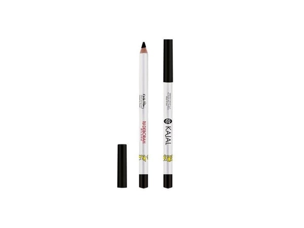 Deborah Precision Color Liner ögonskugga & kajal eyeliner 2-i-1 svart 1,5 g