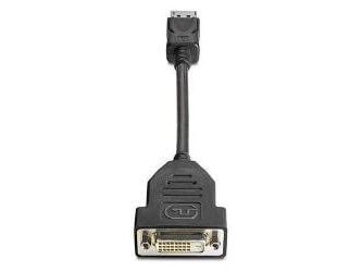 HP - DVI-kabel - DisplayPort (hane) till DVI-D (hona) - 19 cm - för Elite 600 G9, 800 G9, t655; EliteDesk 80X G8; Pro t550; ProOne 440 G9; Workstat...