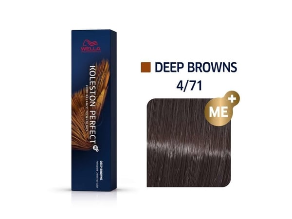 Wella Professionals Koleston Perfect Me+ Deep Browns 4/71 60 ml
