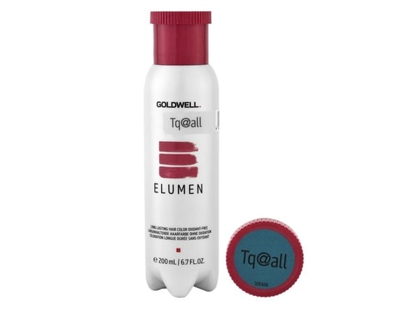 Goldwell Elumen , Turkos, Tq@all, Unisex, 200 ml, Alla hår, Färgbevarande, Shine