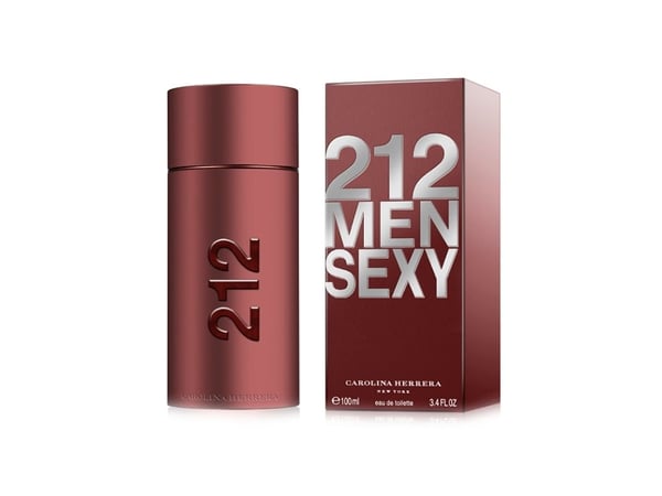Carolina Herrera 212 Sexy Men, Miehet, 100 ml, Bergamotti, Mandariini, Bergamotti & Mandariini, Mustapippuri, Kardemumma, Kardemumma & Must...