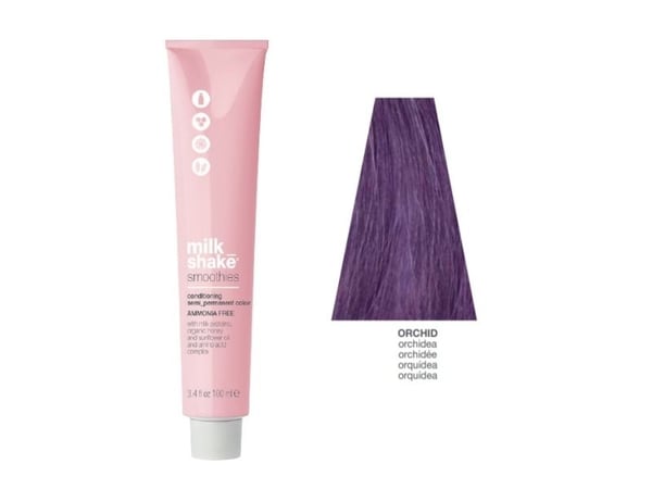Milk Shake, Smoothies, semi-permanent hårfärg Orchid, 100 ml