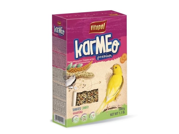 Vitapol zvp-2501, Siemenet, 500 g, Kanarianpunainen, A-vitamiini, B-vitamiini, C-vitamiini