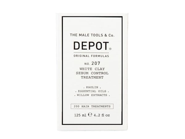 Raywell Depot 200 Hair Treatments nr. 207 kaolin - hodebunnsbehandlingskrem, 10 ml (for menn)
