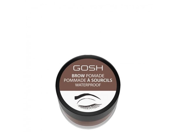 Gosh waterproof brynpomada 001, Brown, 4 ml
