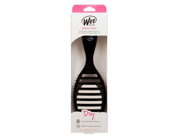 Wet Brush Speed Dry Hiusharja Musta