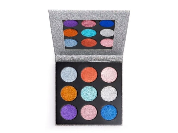 Makeup Revolution Pressed Glitter Eyes - øyenglitter 9 x 15g