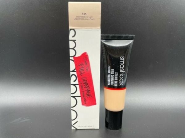Smashbox Studio Skin High Cover Liquid Foundation 1.15 Fair-Light Warm & Peachy - 30 ml