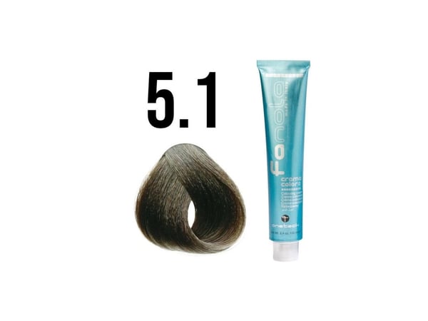 Fanola Color Professional hårfärgningskräm 5.1 100 ml