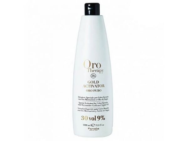 Fanola Oro Therapy 24k Gold Activator Oro Puro 9% 30 Vol. 1000 ml