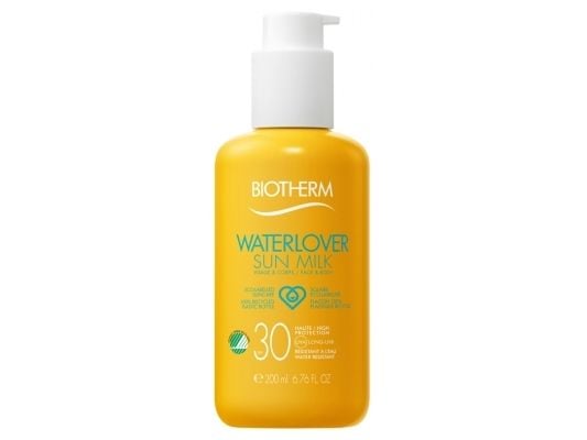 Biotherm Waterlover Sun Milk m/pumpe SPF30 - Dame - 200 ml