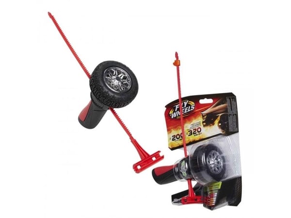 Jakks Pacific Jakks Pacific, 1 dekk + Ejector Off-Road NBD Pro, Jakks Pacific, Fly Wheels, Rød/Sort, For gutter for gutter