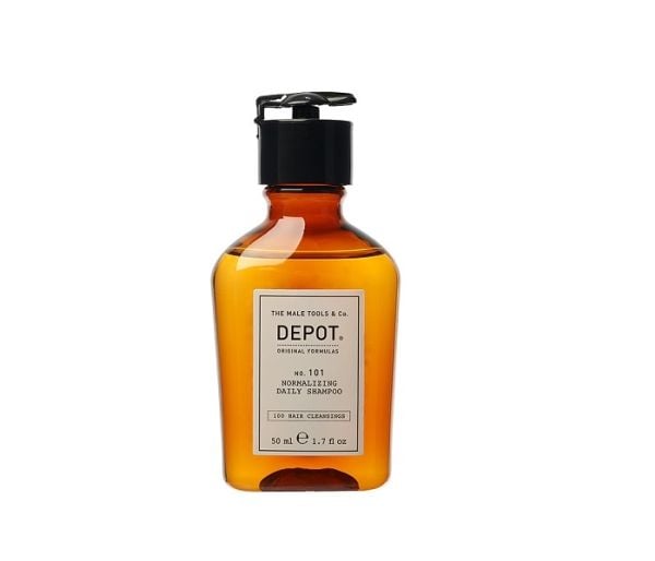 Depot 100 Hair Cleansing No. 101 Botanical Complex hårsjampo - normaliserende, 50 ml