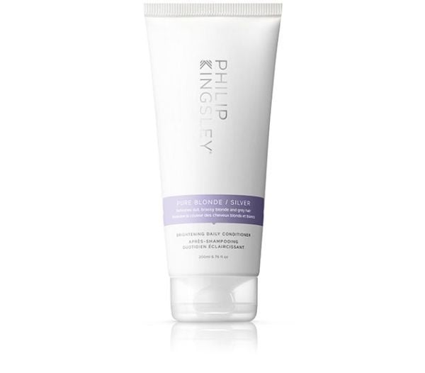 Philip Kingsley Pure Blonde/Silver Brightening hårbalsam 200 ml (for fargebeskyttelse)