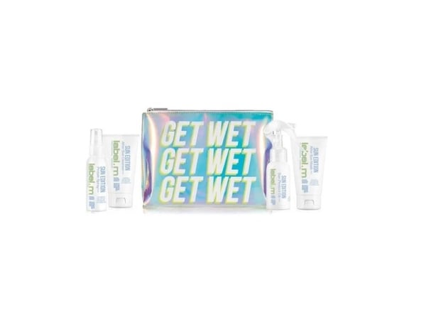 Hårsett Label m Get Wet Sun Edition Alle hårtyper Sjampo 60ml Maske 60ml Olje 60ml Spray 50ml