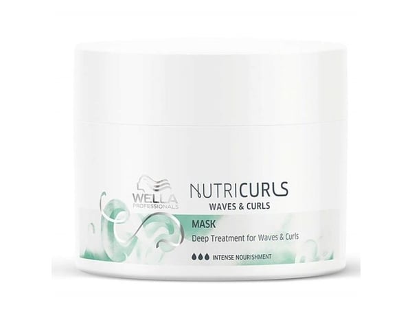 Hårmaske Wella Professionals NutriCurls Waves & Curls, krøllete/bølgete hår, 150ml