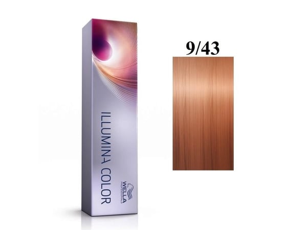 Wella Illumina Color Blonde 9/43, 60 ml