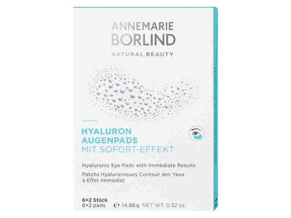 Annemarie Börlind Hyalluronic Eye Pads - for dame 14 g
