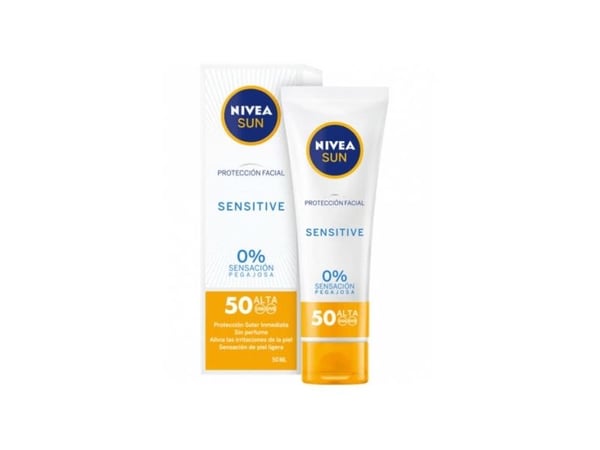 Nivea Sun Facial Sensitive Spf 50 50 Ml