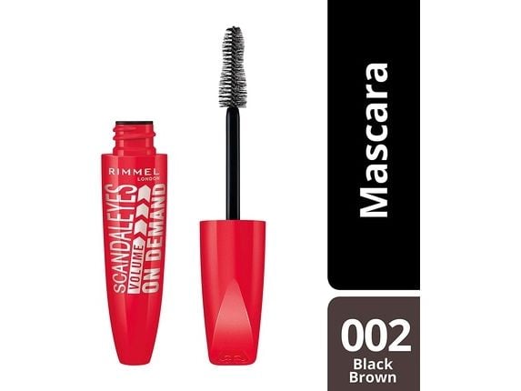 Rimmel London Scandal Eyes Volume On Demand Mascara 002 Brown Black 12 ml