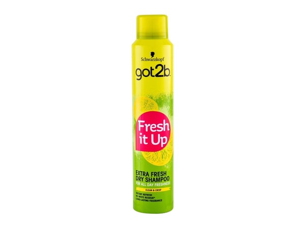 Schwarzkopf got2b Extra Fresh Dry Shampoo, Unisex, Tør shampoo, Alt hår, Alle farver, 200 ml, Forfriskende