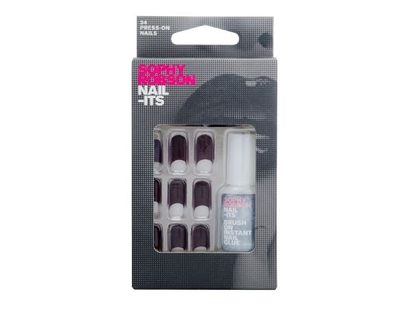 Sett Sophy Robson Nail-Its kunstige negler 24 stk for kvinner Sett Sophy Robson Nail-Its kunstige negler 24 stk for kvinner