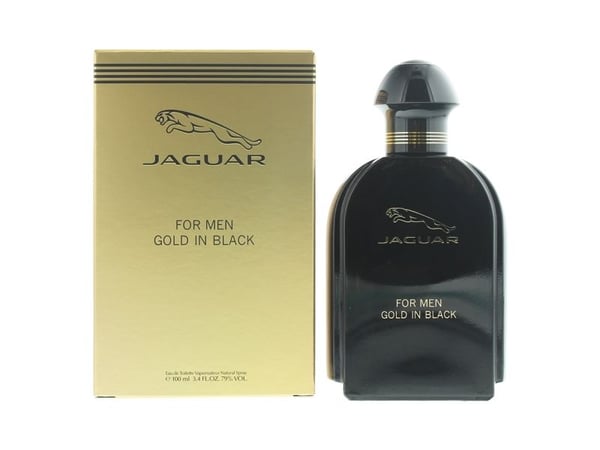 Jaguar Gold In Black Eau De Toilette Spray 100ml By Jaguar