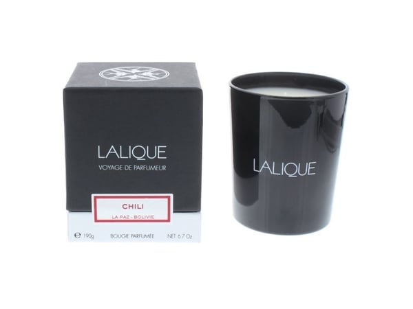 Lalique Chili La Paz Bolivie, sterk chili duftlys, 190 g unisex