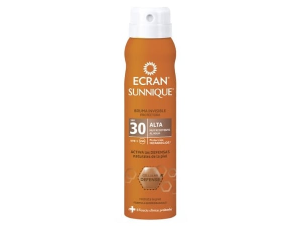Ecran 8411135004962, solkremspray, kropp, 75 ml, flaske, fuktighet, beskyttelse, voksne