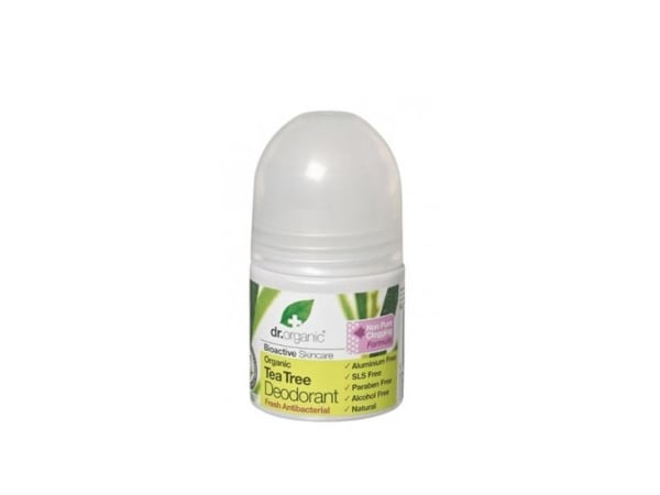 Dr Organic Dr Organic Tea Tree Deodorant Roll On 50ml