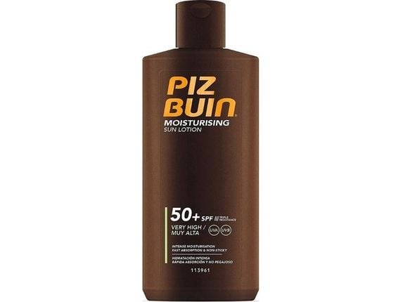 Piz Buin Moisturising, Aurinkovoide, Runko, Pullo, Kosteuttava, 200 ml, Aikuiset