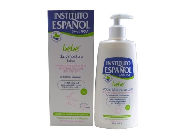 Instituto Espaol Baby Moisturizing Body Lotion 300ml For Newborn Sensitive Skin Without Allergens