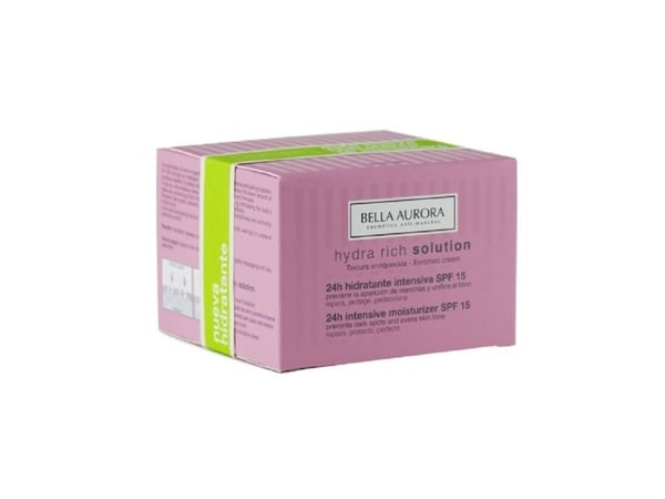 Bella Aurora Hydra Rich Solution 24 Hours Spf 15 50ml
