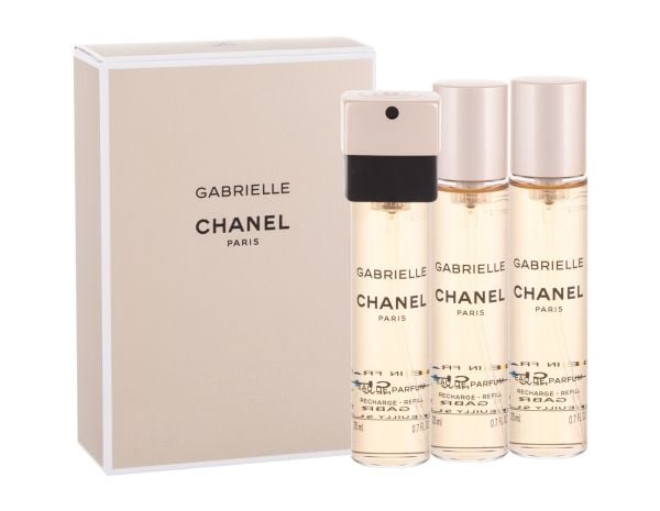 Chanel Gabrielle EDT 3 x 20 ml Refill pocket (mini) spray W