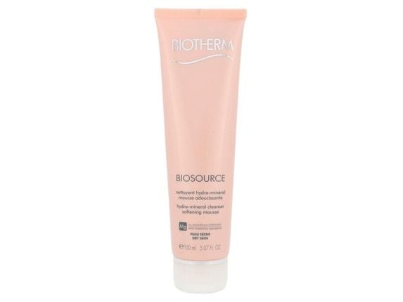 Biotherm Biosource Softening Foaming Cleanser renseskum for tørr hud 150ml