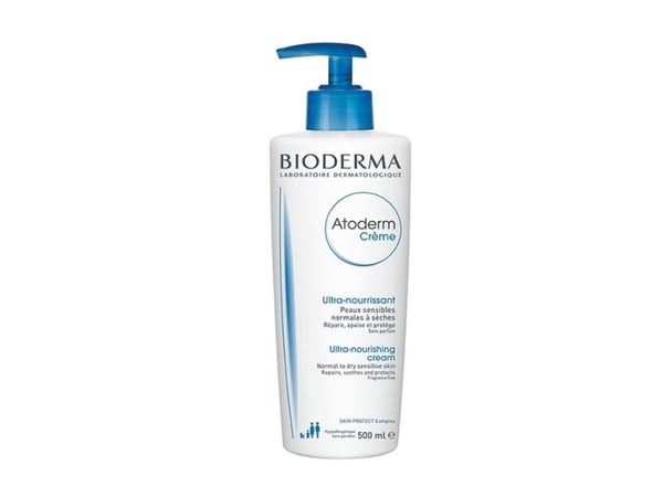 Bioderma Atoderm Cream 500ml, Kosteuttava, Kosteuttaa, Yleinen iho, Kaikki sukupuolet, Tiputinpullo, CE, 500 ml