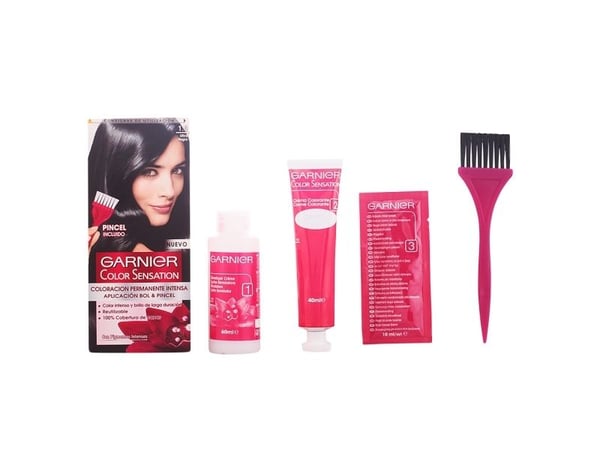 Garnier Color Sensation Permanent Cream Hair Color 10 Ultra Black