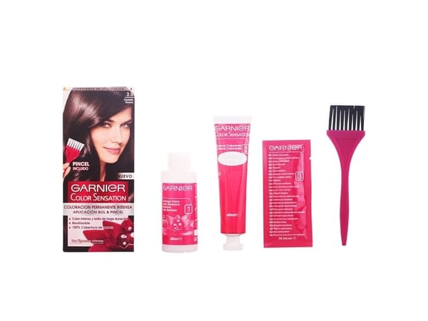Garnier Color Sensation 3 Dark Brown permanent hårfärg
