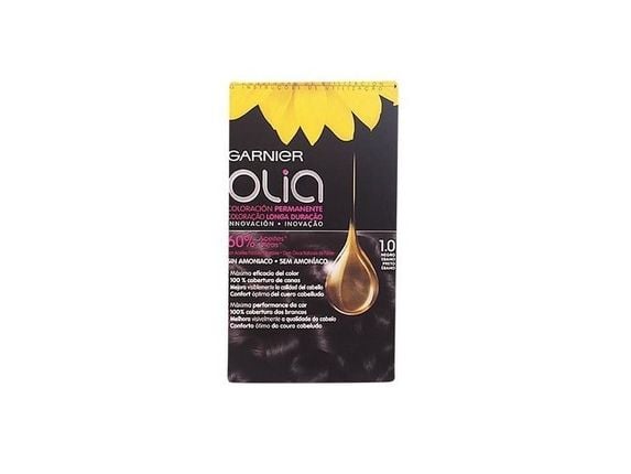Garnier Olia pysyvä hiusväri 10 Black Ebony