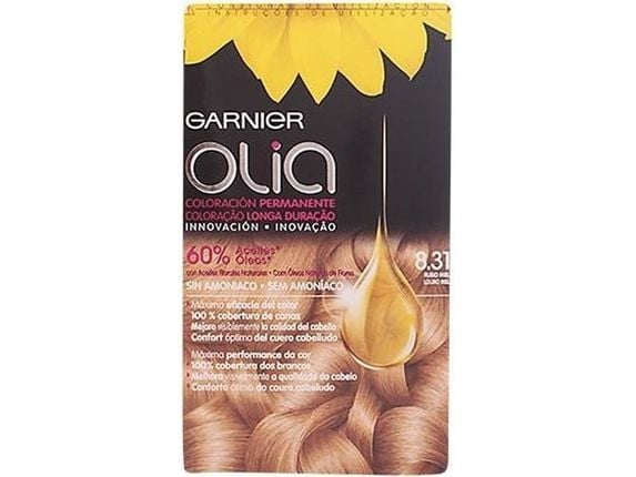 Garnier Olia permanent hårfärg 831 Blond Honey
