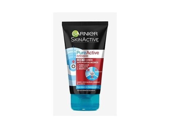 Garnier Pure Active Intensive 150 ml Garnier Pure Active 3 In 1 Charcoal Mask 150 ml