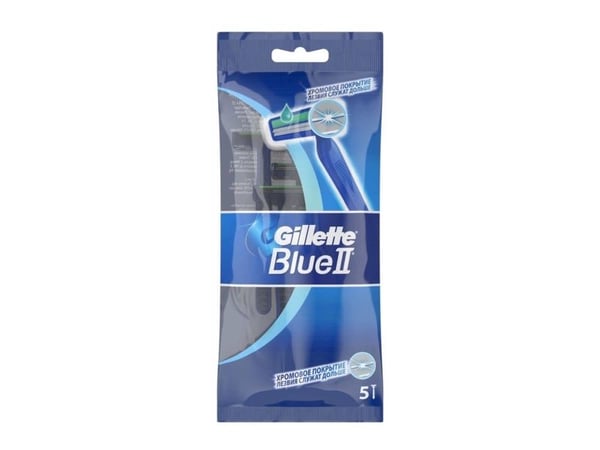 Gillette Blue II engangshøvel for menn 5 stk