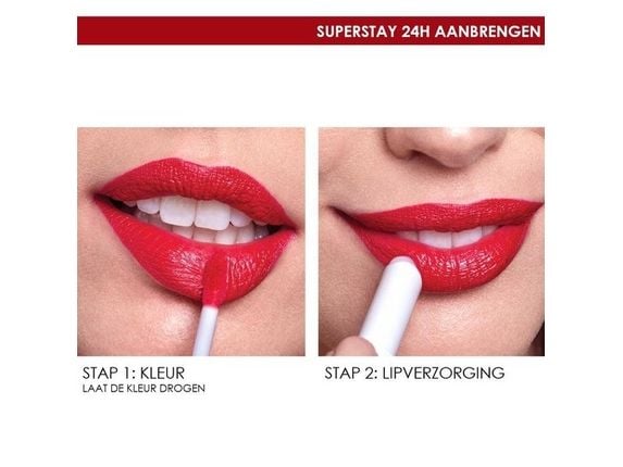 Maybelline Superstay 24h Color Lipstick 510 Red Passion 9 Ml